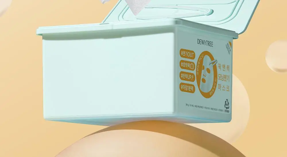 [대용량] 듀이트리 픽앤퀵 뽑아쓰는 마스크 30매입 (화장발/카밍풀/모이스처풀/모닝붓기/비타라이트업) 상세페이지 91